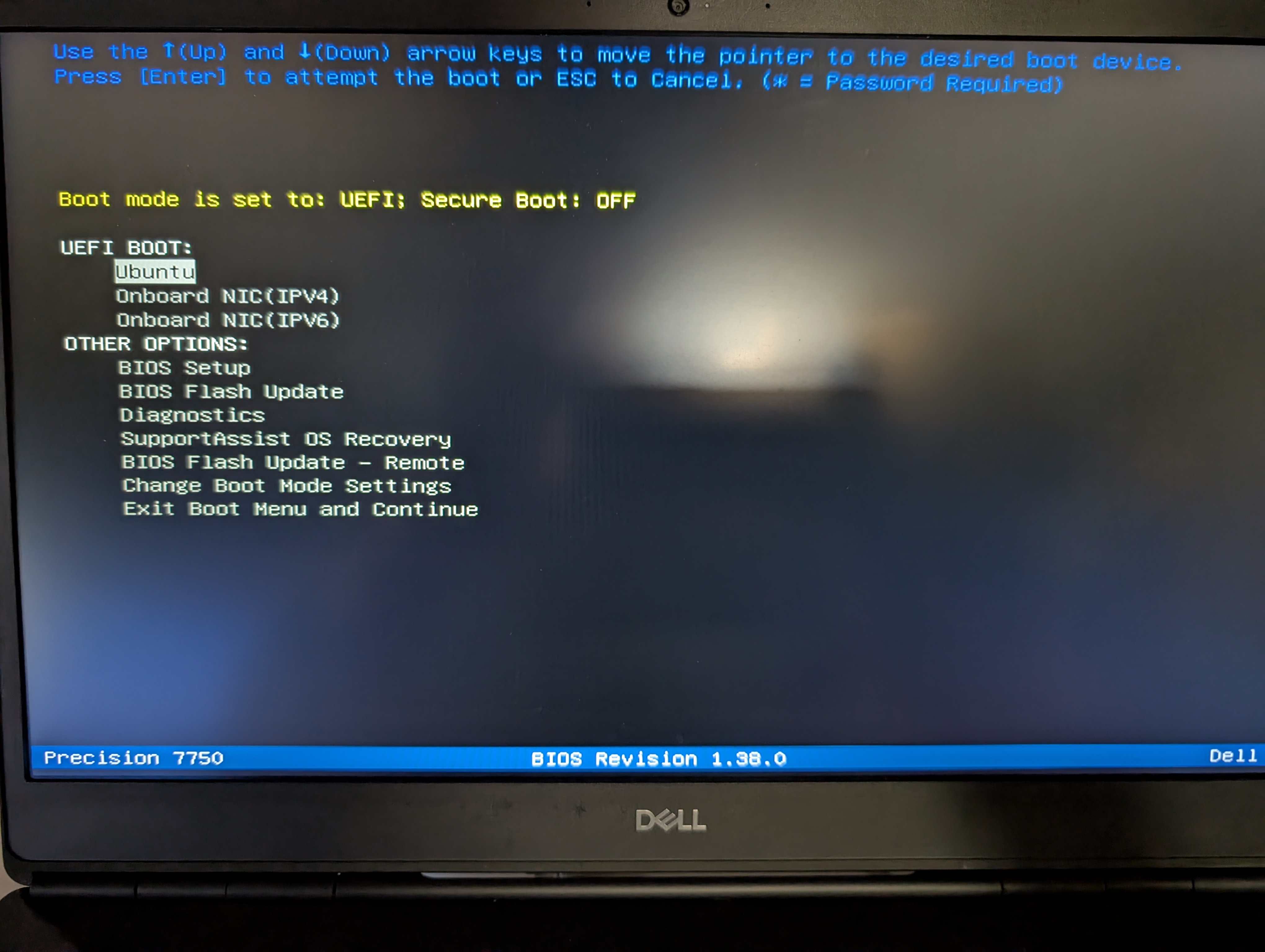boot-ubuntu-after-install