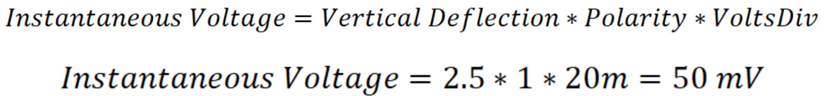 instantaneous voltage equations