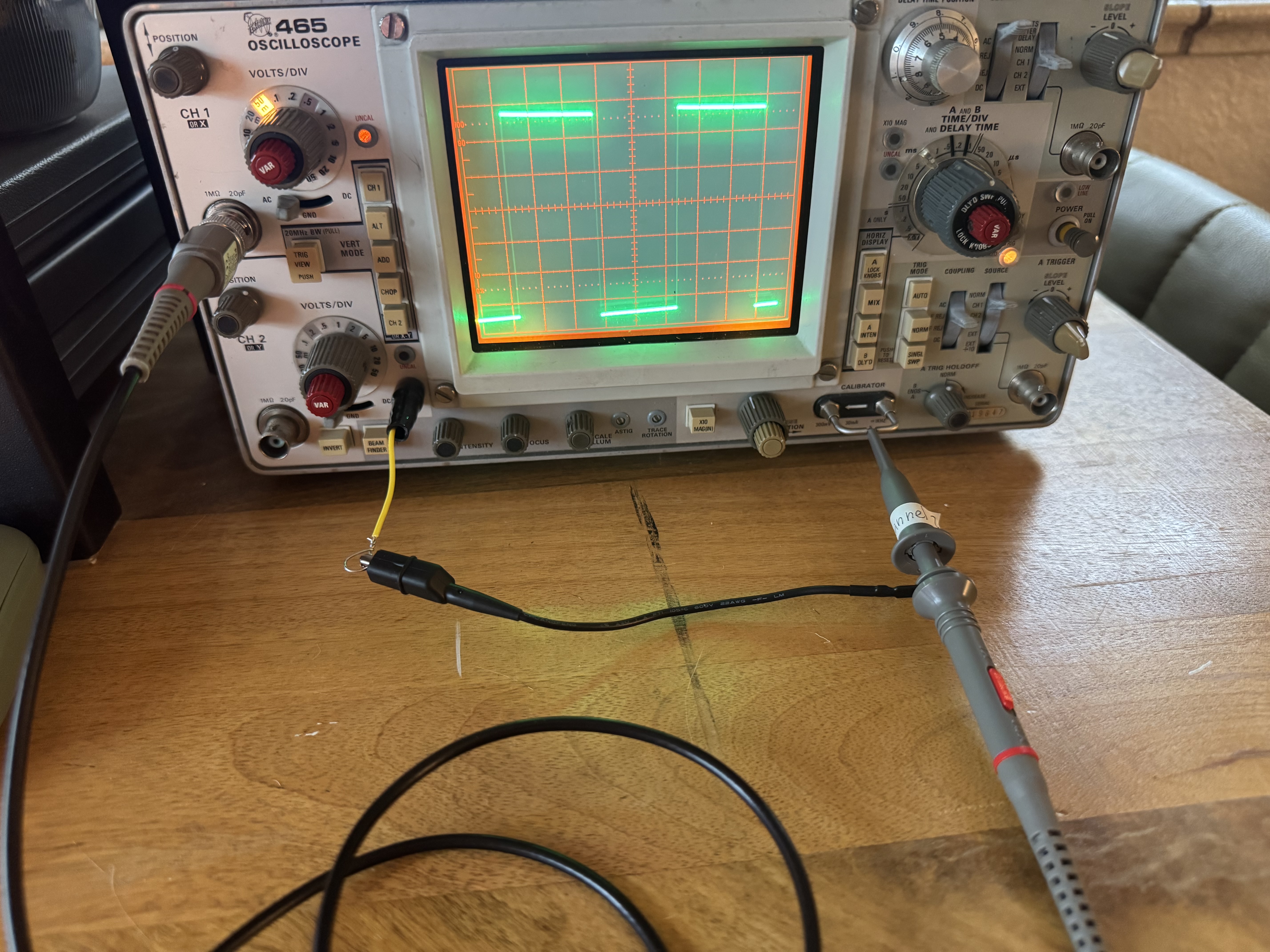 probe setup